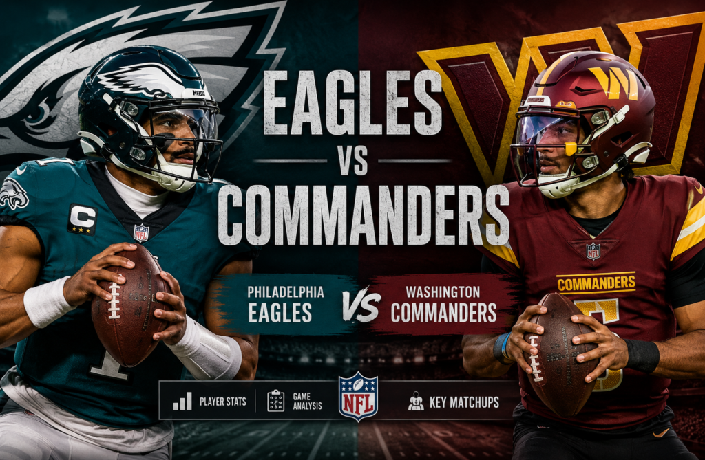Philadelphia Eagles vs Washington Commanders Match Player Stats