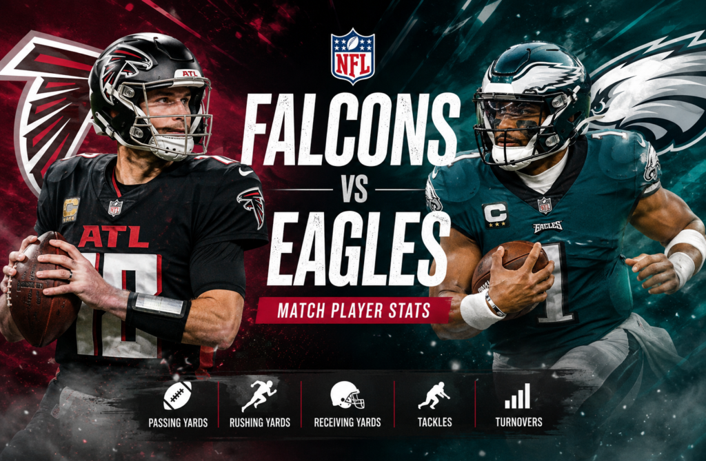 Atlanta Falcons vs Philadelphia Eagles Match Player Stats