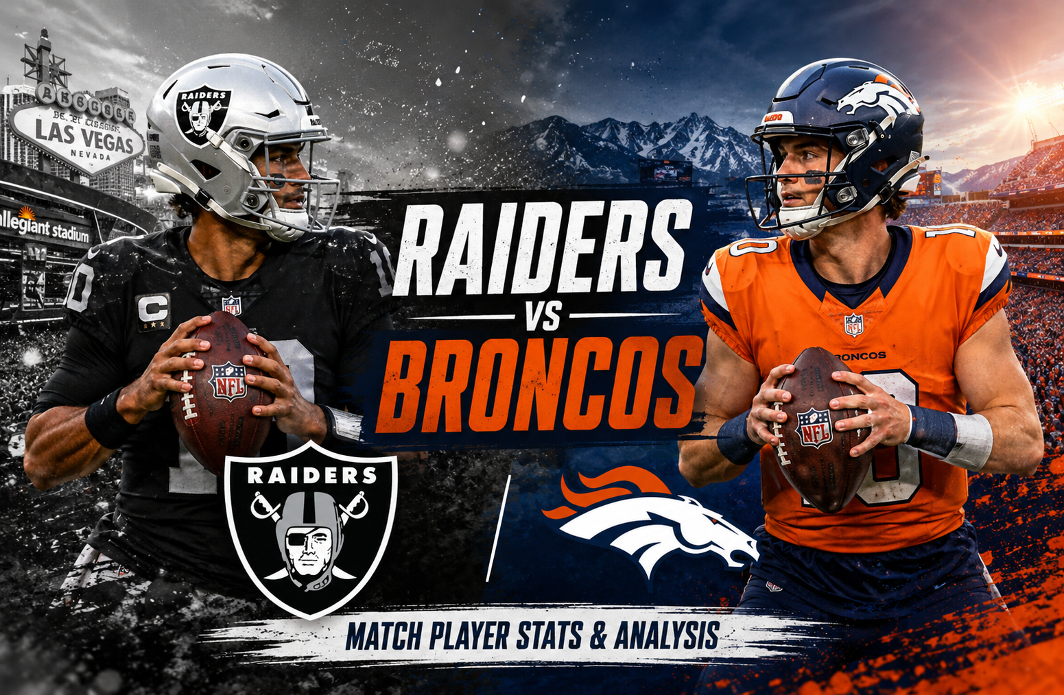 Las Vegas Raiders vs Denver Broncos Match Player Stats